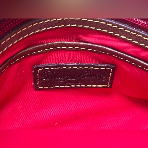 Dooney Bourke Handbag Chestnut Florentine Leather Front Pocket‎ Satchel - Picture 8 of 15